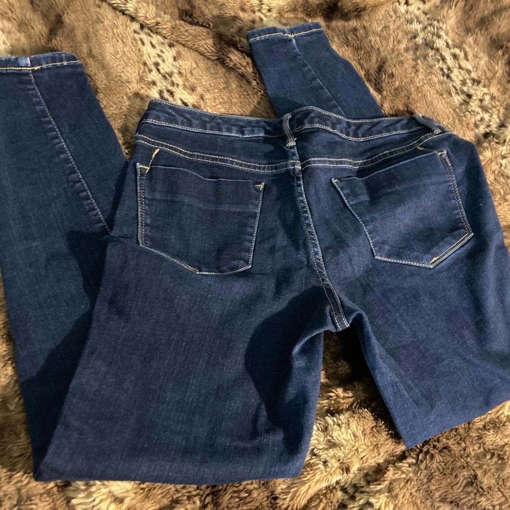 Mossimo Denim Jeans Mid-Rise Jeggings Pants 8/29R 32”W Great Pair!